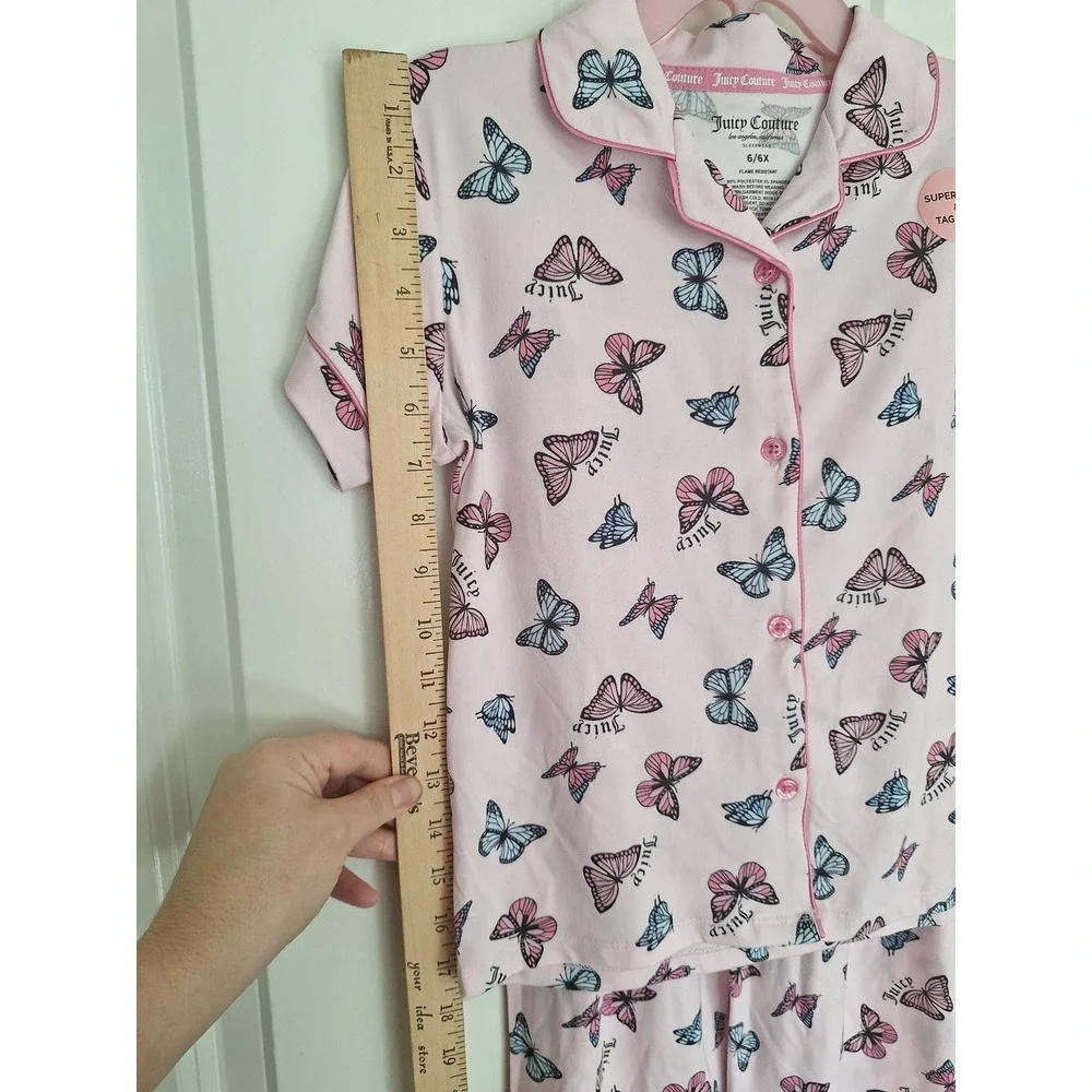 Juicy Couture Kids Pajamas,‎ Size 6-6X
